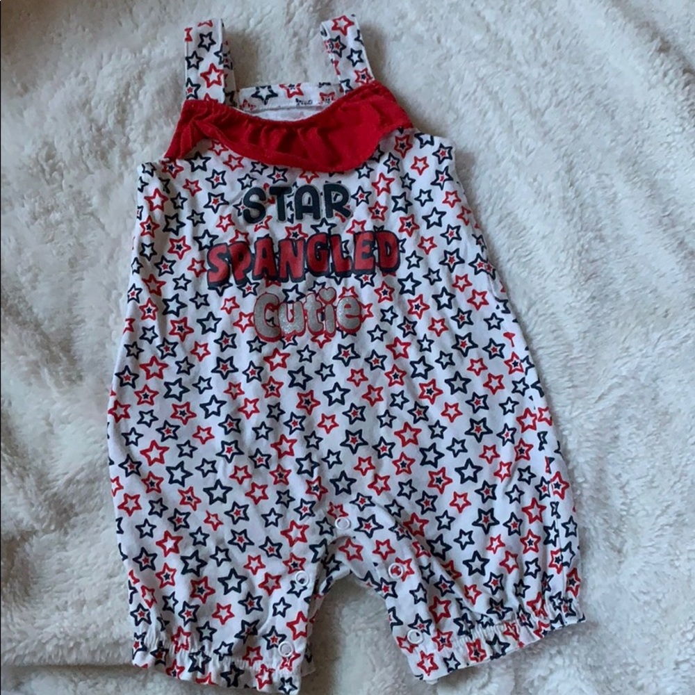 Fourth of July romper